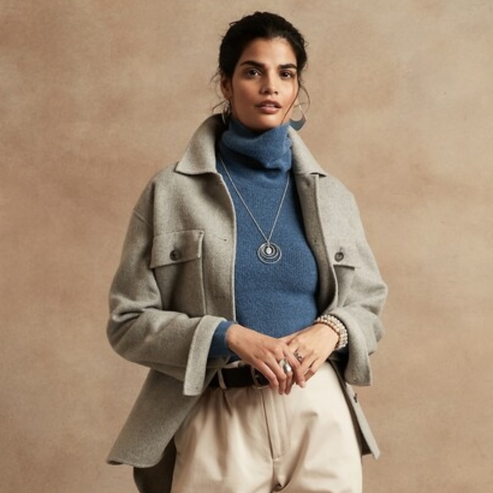 Banana Republic Aire Turtleneck Sweater